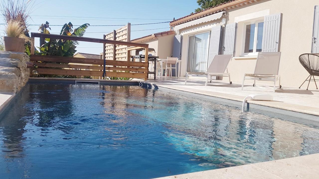 Charmante Villa Dans Un Village Paisible Aux Portes D'Uzes Et Des Cevennes Saint-Hippolyte-de-Caton Dış mekan fotoğraf